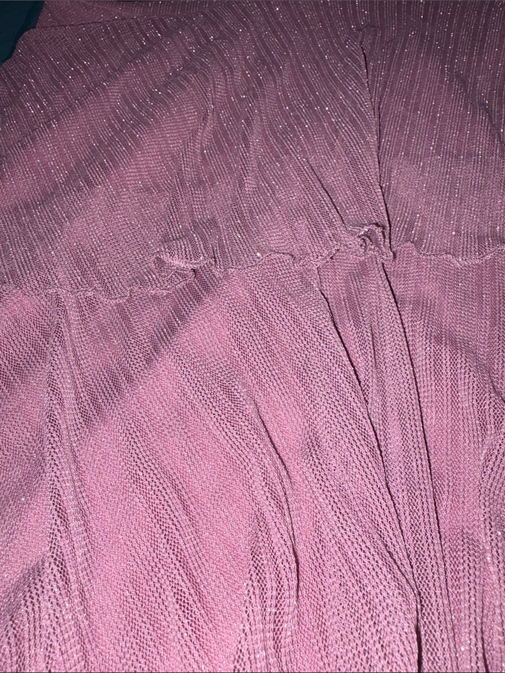 Ember - Tiered Lavender Maxi layered - Dress with Subtle Shimmer Worn Once - L - Picture 3 of 13